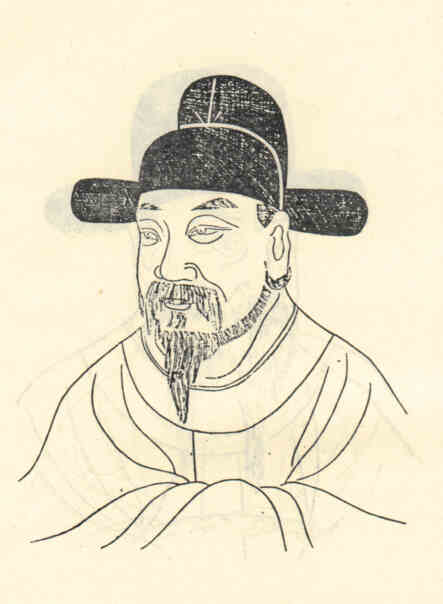 名人吴感画像
