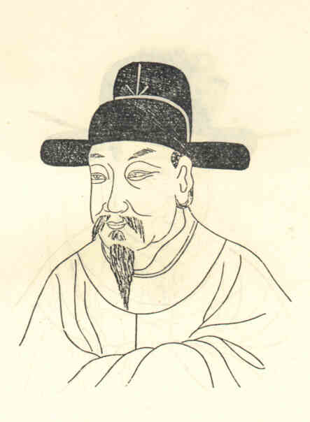 名人吴万钊画像