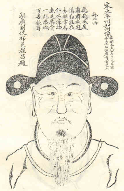 名人吕嗣恭画像