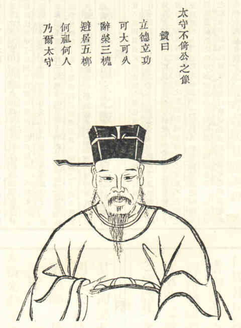 名人何霖画像