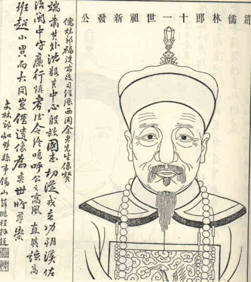 名人余新发画像