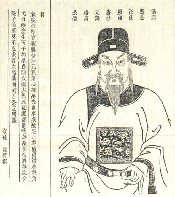 名人汪杨高画像