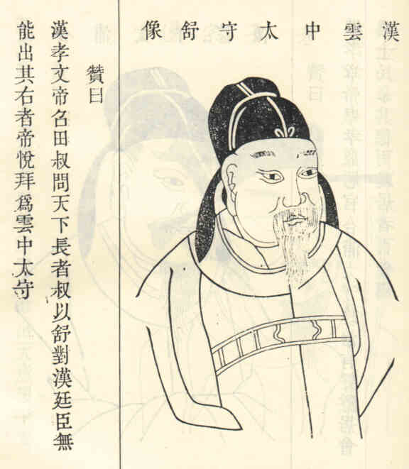 名人孟舒的画像