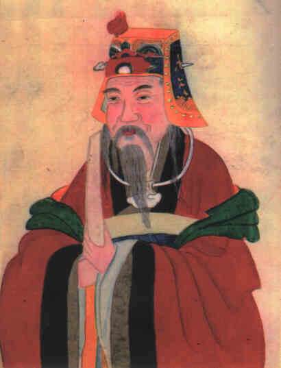 名人胡质画像