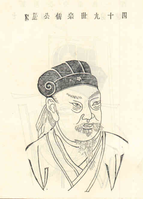 名人查昌的画像