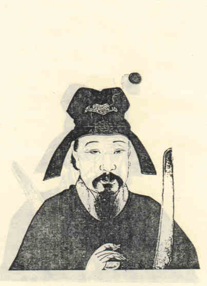 名人夏侯湛的画像