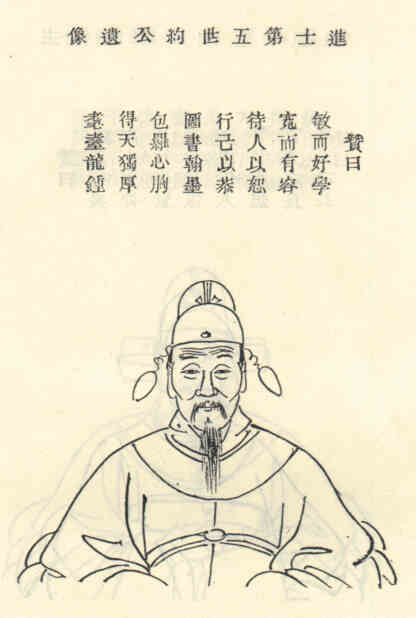 名人茹约画像