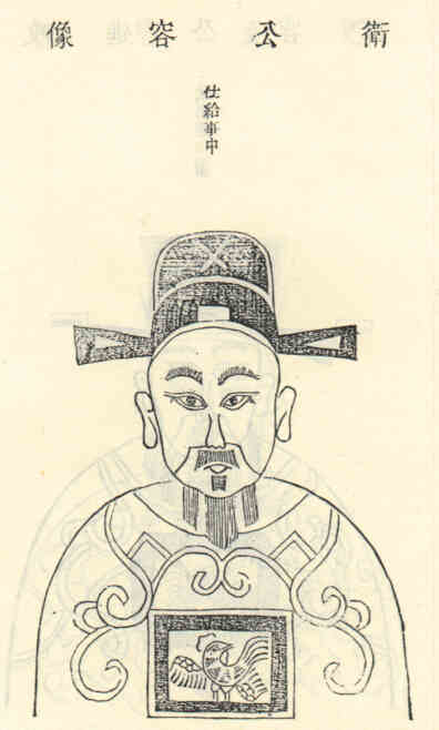 名人毕卫画像