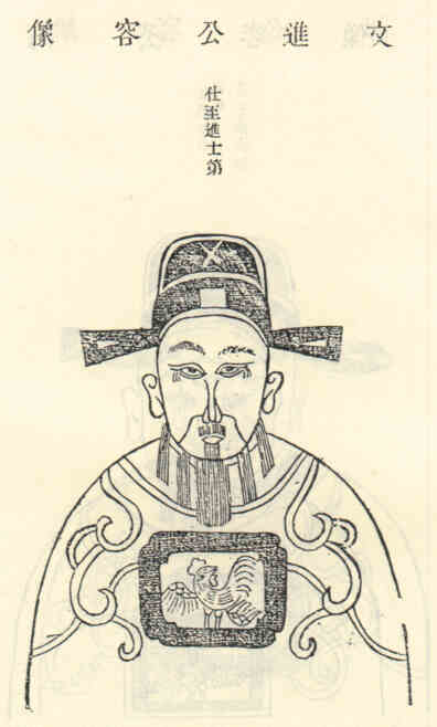名人毕文进画像