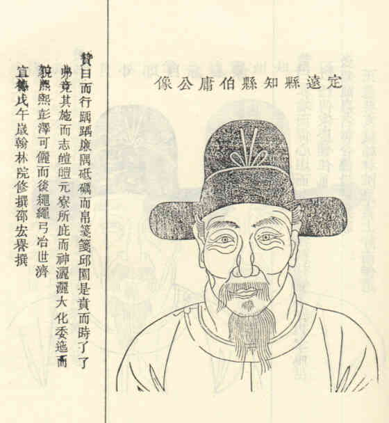 名人徐伯庸画像