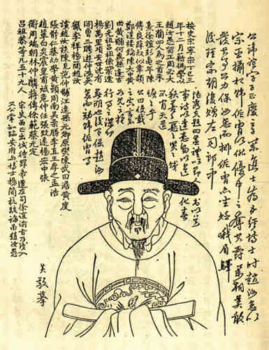 名人徐谊画像