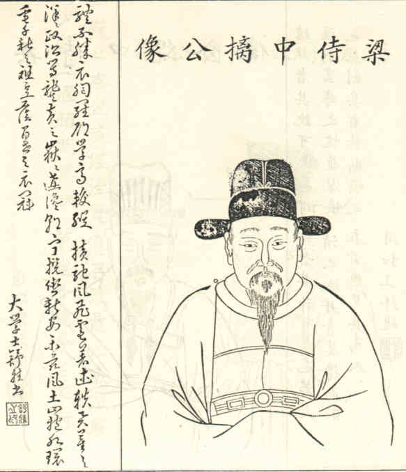 名人徐摛画像