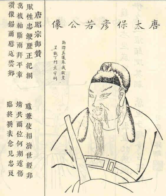 名人徐彦若画像