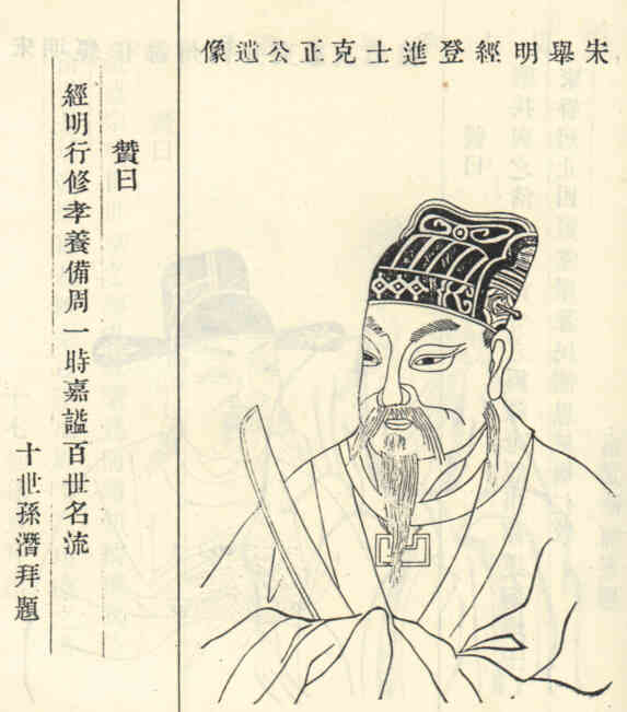 名人徐克正画像