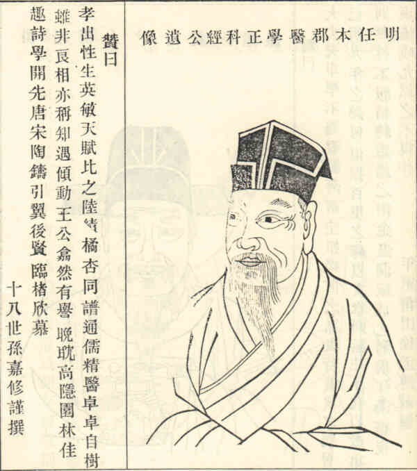 名人徐经画像