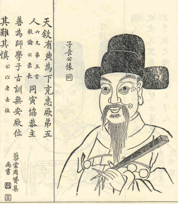 名人高若水画像