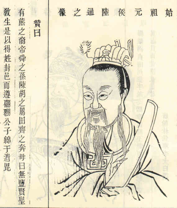 名人陆通的画像