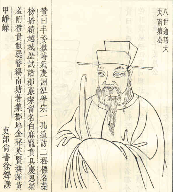 名人陈大卞画像