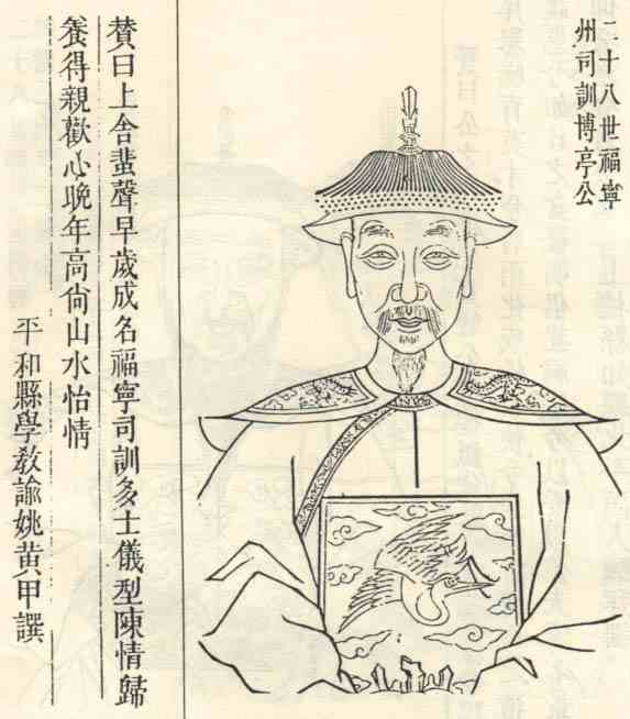 名人陈嘉猷画像