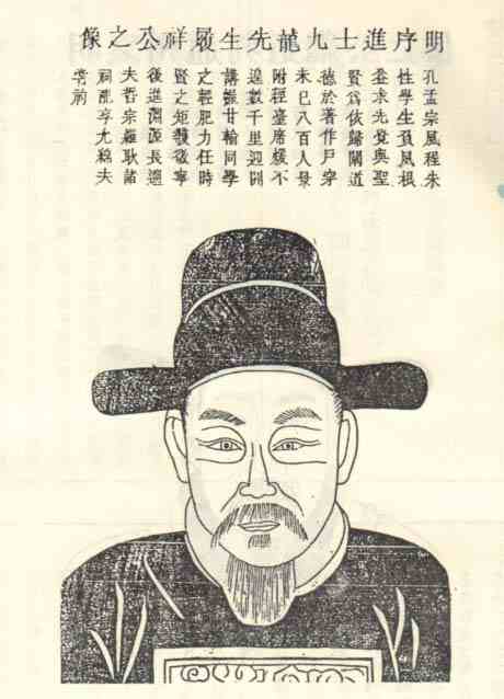 名人陈履祥画像