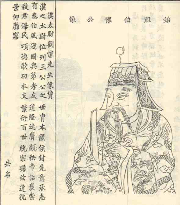 名人刘恺的画像
