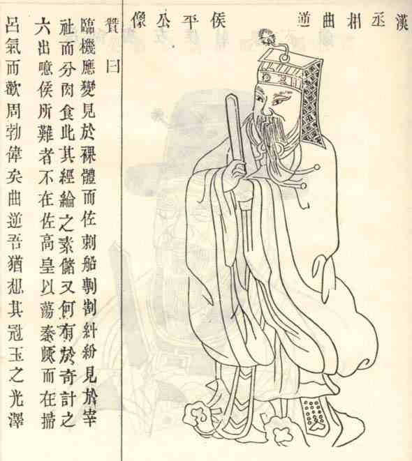 名人陈平的画像