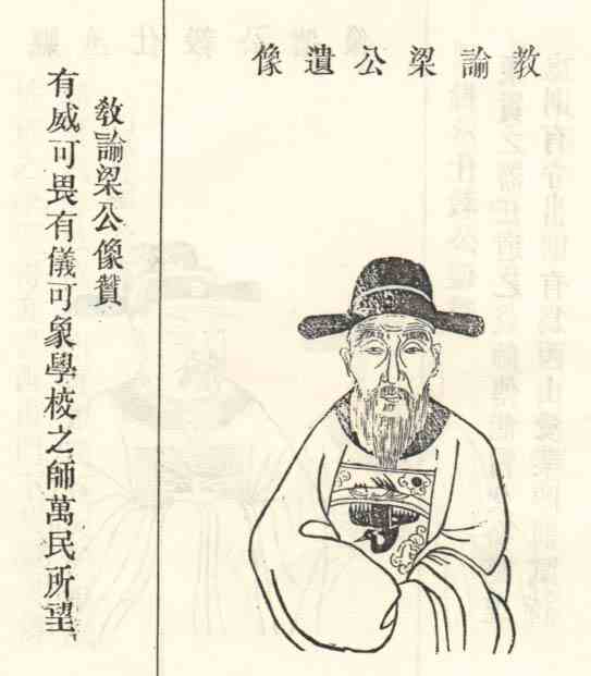 名人陈梁画像