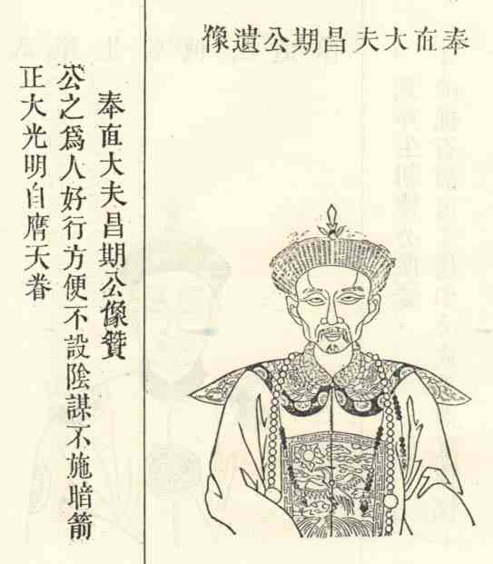 名人陈昌期画像