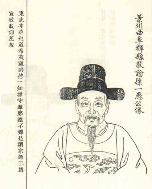 名人孙彬画像