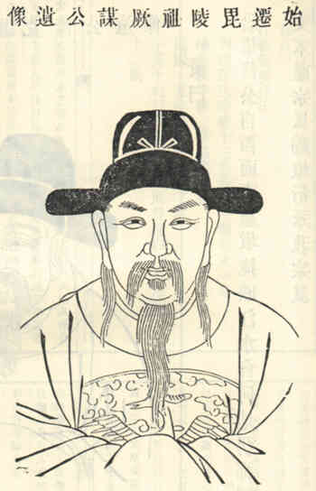 名人孙厥谋画像
