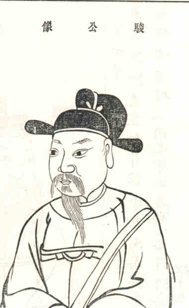 名人舒骏的画像