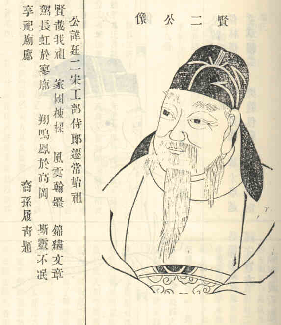 名人冯延二画像