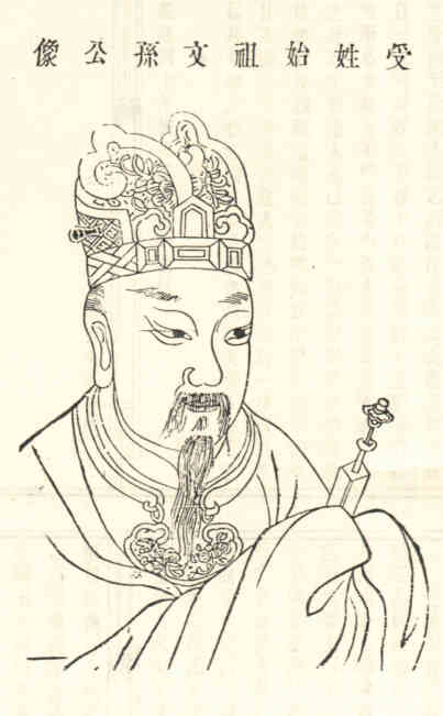 名人冯文孙的画像