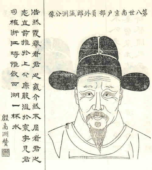 名人杨文昇画像