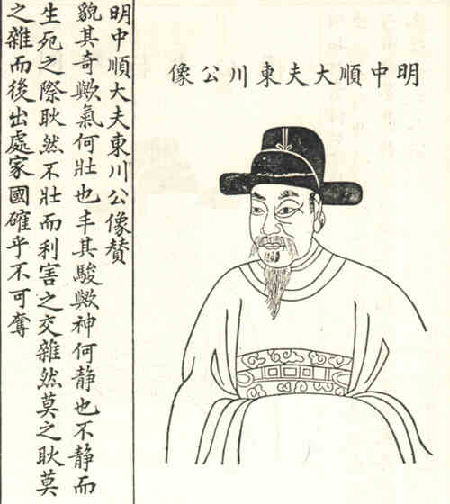 名人杨淮画像