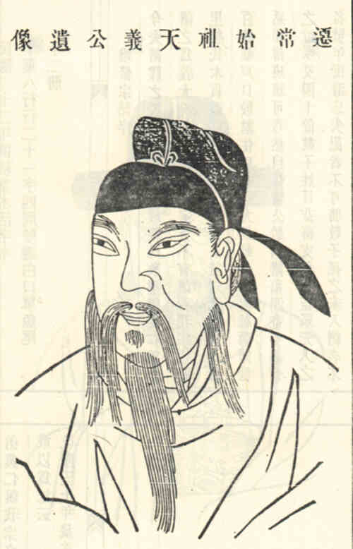 名人杨天义画像