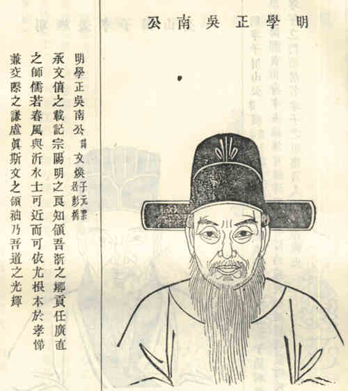 名人黄文焕画像