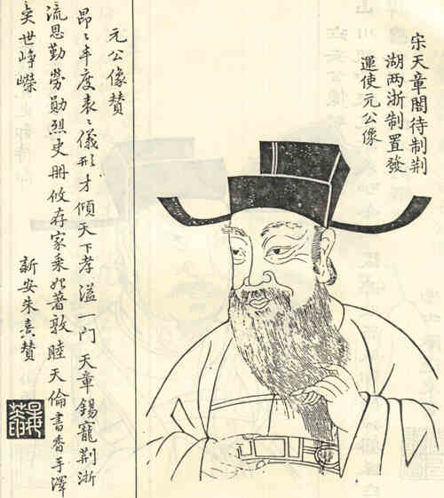 名人许元画像