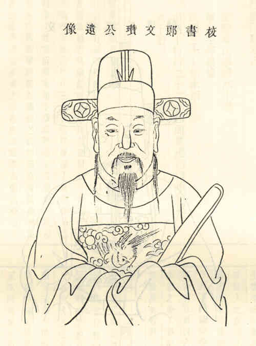 名人章文瓒画像