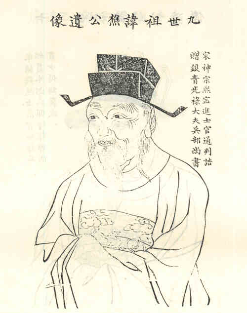 名人章樵画像
