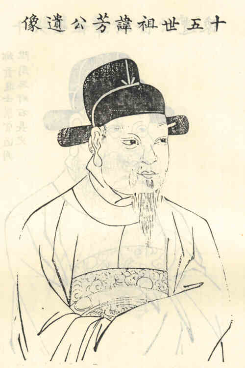 名人章芳画像