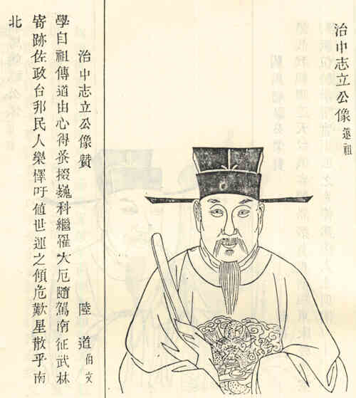 名人张坚画像
