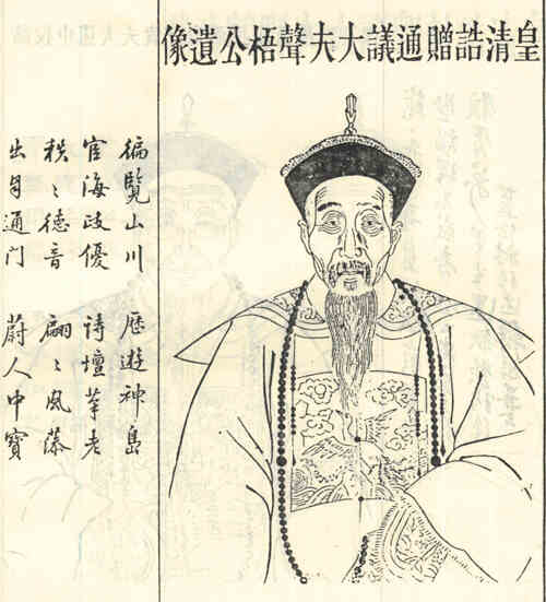 名人张凤翼画像