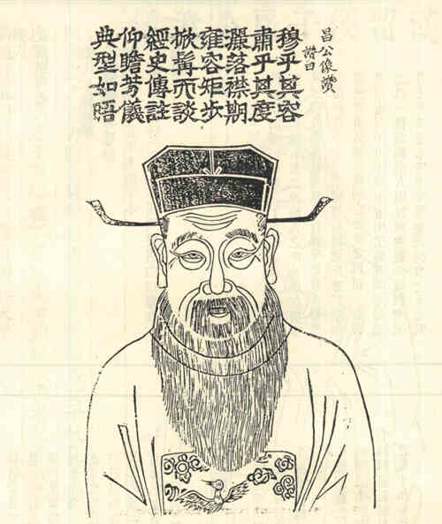 名人张昌画像