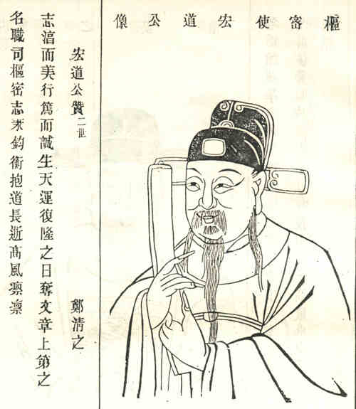 名人张正甫画像