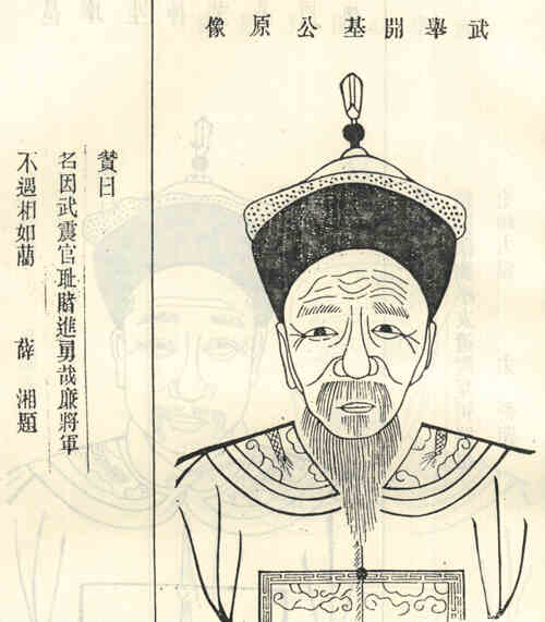 名人张定邦画像