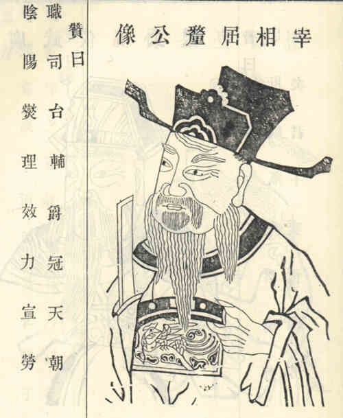 名人刘屈氂的画像