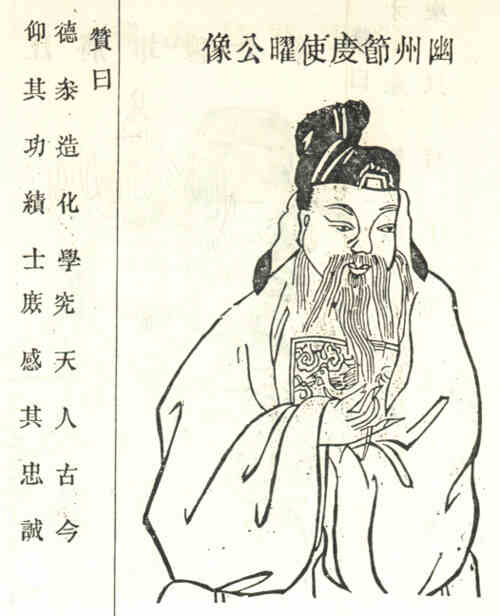 名人刘曜画像