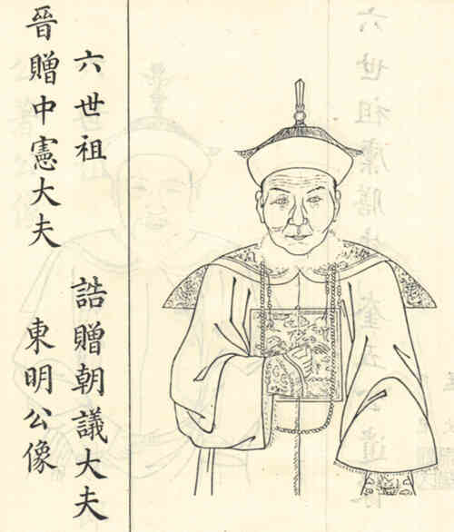 名人刘文熙画像