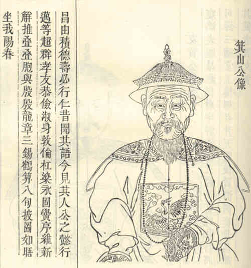 名人刘誌画像